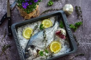 Tiefgekühlter Fisch